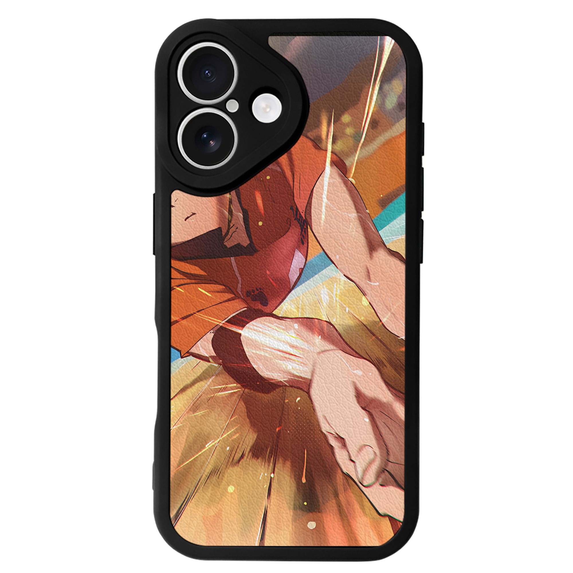 （画像用） ハイキュー!! Haikyu!! 【iPhone 16シリーズ対応】シリコンスマホケース（レザー調） 材質：シリコン